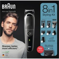 Top 10 ❤️ Braun All-in-one MGK5360 Noir, Gris, Tondeuse ???? -Boutique Beurer Braun All in one MGK5360 Noir Gris Tondeuse@@1816539 2
