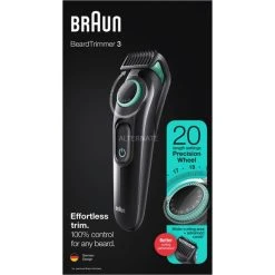 Bon marché ???? Braun BeardTrimmer 3 BT3321 Noir, Tondeuse à Barbe ???? -Boutique Beurer Braun BeardTrimmer 3 BT3321 Noir Tondeuse barbe@@1816532 2
