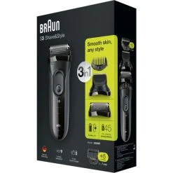 Vente flash ???? Braun BeardTrimmer Series 3 3000BT Shave&Style Gris, Rasoir ???? -Boutique Beurer Braun BeardTrimmer Series 3 3000BT Shave Style Gris Rasoir@@9icrdba5 2