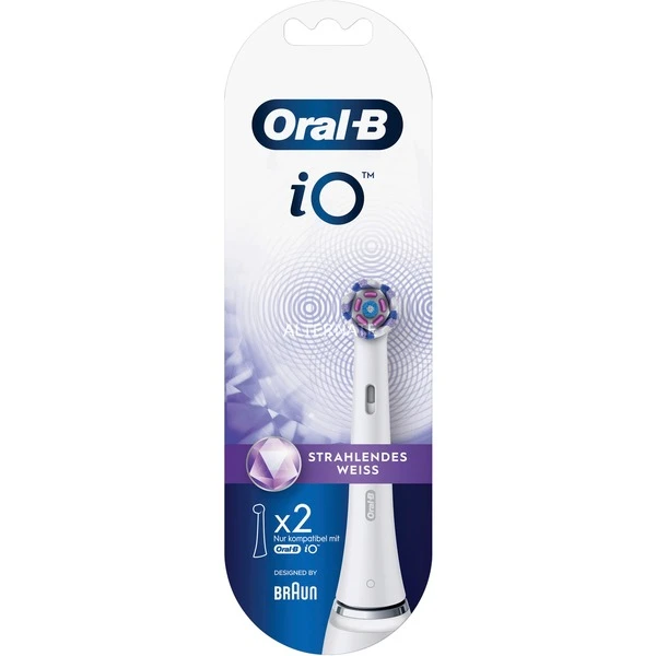 Vente flash ???? Braun Oral-B Aufsteckbürsten IO Radiant White, Tête Brosse à Dent électrique ???? – Image 3