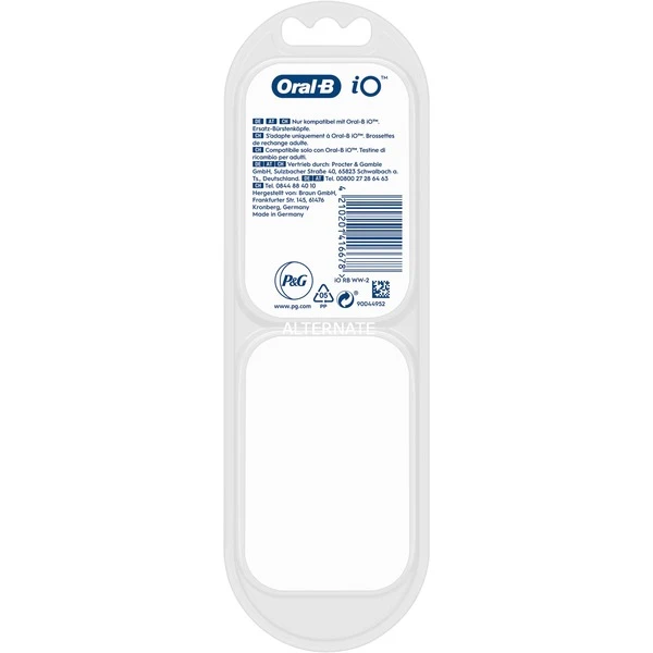 Vente flash ???? Braun Oral-B Aufsteckbürsten IO Radiant White, Tête Brosse à Dent électrique ???? – Image 4