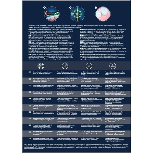 Meilleure vente ???? Braun Oral-B Pro 3 3500 Design Edition, Brosse A Dents Electrique ???? – Image 4