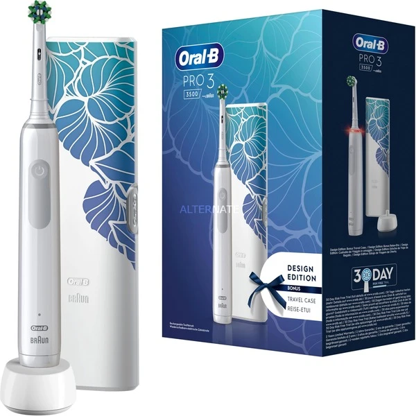 Nouveau ???? Braun Oral-B Pro 3 3500 Design Edition, Brosse A Dents Electrique ????