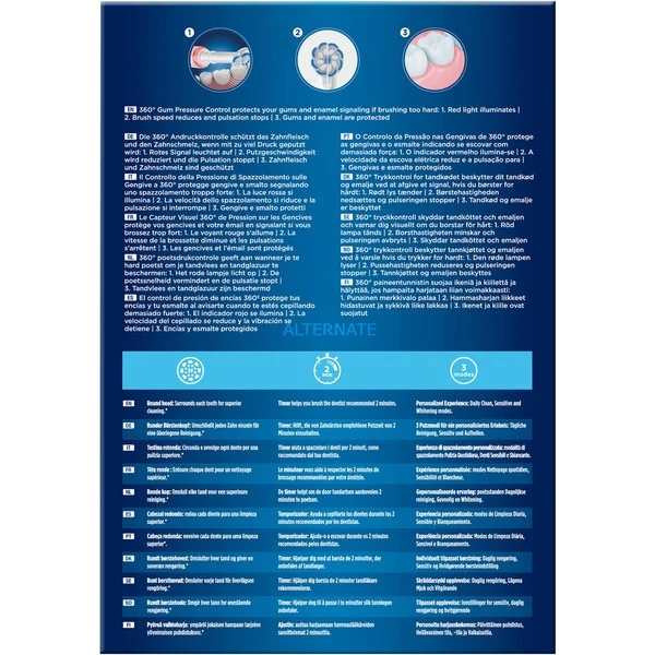 Promo ???? Braun Oral-B Pro 3 3900 Gift Edition, Brosse A Dents Electrique ???? – Image 2