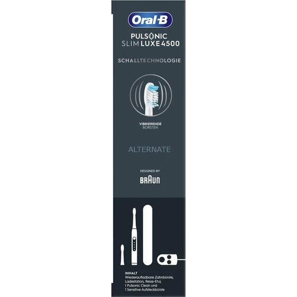 Promo ???? Braun Oral-B Pulsonic Slim Luxe 4500, Brosse A Dents Electrique ???? – Image 2