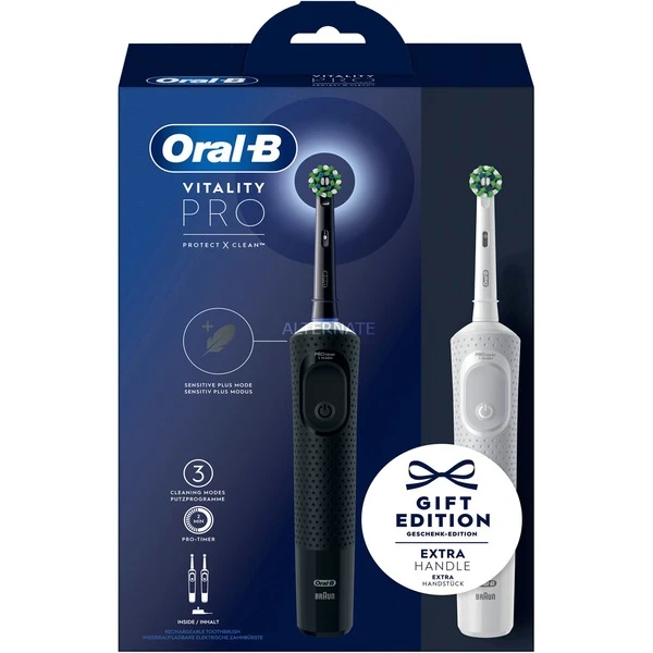Le moins cher ???? Braun Oral-B Vitality Pro D103 Duo, Brosse A Dents Electrique ???? – Image 3