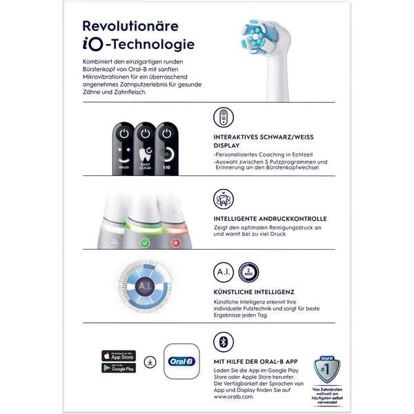 Nouveau ???? Braun Oral-B IO Series 6, Brosse A Dents Electrique ???? – Image 4