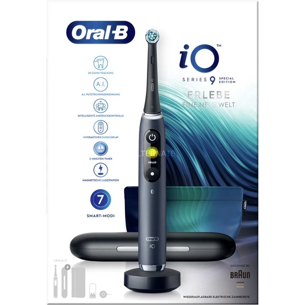 De gros ❤️ Braun Oral-B IO Series 9 Special Edition, Brosse A Dents Electrique ???? 3 De gros ❤️ Braun Oral-B IO Series 9 Special Edition, Brosse A Dents Electrique ????