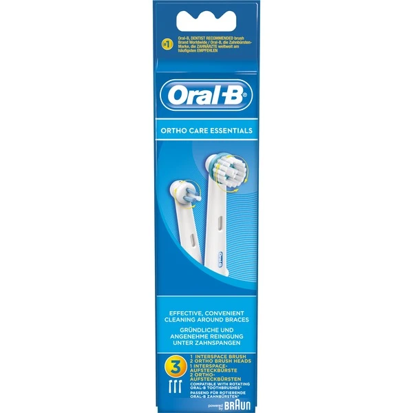 Les meilleures critiques de ⭐ Braun Ortho Care Essentials Kit 3 Pièce(s) Blanc, Tête Brosse à Dent électrique ????