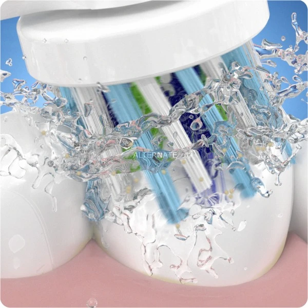 Acheter ⌛ Braun PRO 2000 + Oxyjet Adulte Brosse à Dents Rotative Oscillante Bleu, Blanc, Soins Buccaux ???? – Image 4