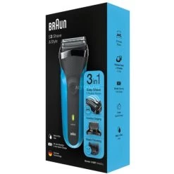 Offres ⌛ Braun Series 3 310BT Rasoir à Grille Tondeuse Noir, Bleu ???? -Boutique Beurer Braun Series 3 310BT Rasoir grille Tondeuse Noir Bleu@@1607638 2