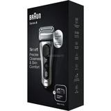 Remise ???? Braun Series 8 8417S Rasoir Pour Homme Rasoir à Grille Tondeuse Noir, Argent ???? – Image 3