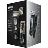 Acheter ???? Braun Series 9 9470cc Wet&Dry Rasoir à Grille Tondeuse Noir, Chrome ???? – Image 3