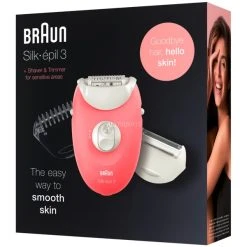 Nouveau ???? Braun Silk-épil 3 81683691 épilateur 20 Pince(s) Rose, Blanc, Appareil à épiler ???? -Boutique Beurer Braun Silk pil 3 81683691 pilateur 20 pince s Rose Blanc Appareil piler@@1722156 2