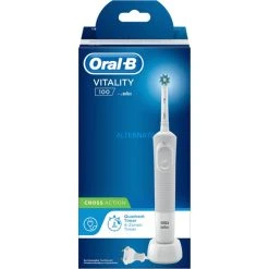 Promo ???? Braun Vitality 100 CrossAction Adulte Brosse à Dents Rotative Oscillante Blanc, Brosse A Dents Electrique ✔️ -Boutique Beurer Braun Vitality 100 CrossAction Adulte Brosse dents rotative oscillante Blanc Brosse a dents electrique@@9iotebk5 2