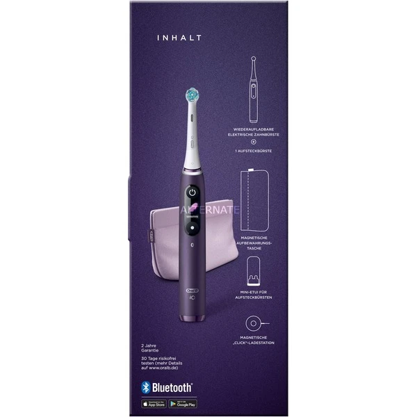 Acheter ???? Braun IO 80335729 Brosse à Dents électrique Adulte Brosse à Dents Rotative Violet, Blanc, Brosse A Dents Electrique ???? – Image 3