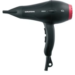 Acheter ???? Grundig HD 5585 2000 W Noir, Rouge, Sèche-cheveux ????