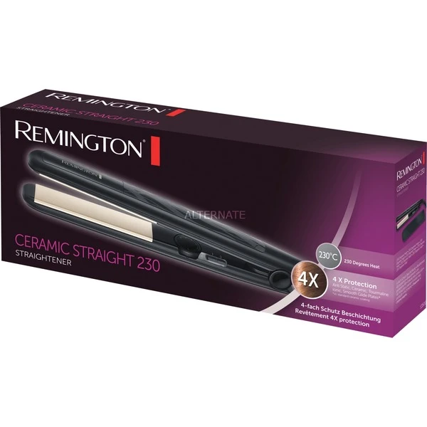 Meilleur prix ???? Remington S3500 Fer à Lisser Noir 1,8 M, Lisseur De Cheveux ???? – Image 2