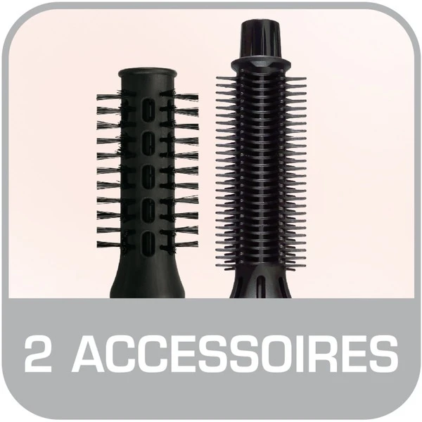 Budget ???? Rowenta Fashion Stylist CF3910CH Brosse Soufflante à Air Chaud À Chaleur Blanc, Brosse à Air Chaud ⭐ – Image 5