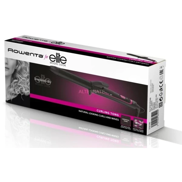 Budget ???? Rowenta For Elite CF3212 Fer à Friser À Chaleur Noir 47 W 1,8 M ✨ – Image 4